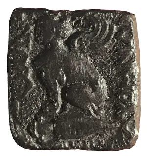 Coin Prints: Double mina from Chios with an harpy