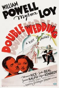 Myrna Prints: DOUBLE WEDDING, from left: William Powell, Myrna Loy, 1937