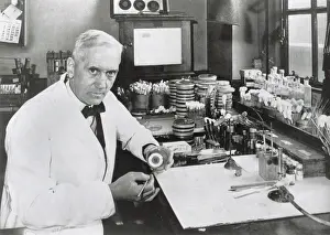 Middle Aged Prints: Dr. Alexander Fleming, (1903-1972)