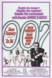 Connery Prints: DR. NO (and FROM RUSSIA WITH LOVE), US poster, Sean Connery, 1962/1963