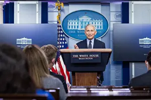 Reporters Prints: Dr. Anthony Fauci, White House COVID Chief Medial Advisor