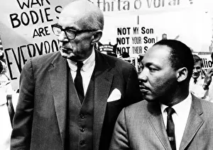 Civil Rights Prints: Dr. Benjamin Spock, Martin Luther King Jr