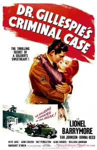 Looking Down Prints: DR. GILLESPIE'S CRIMINAL CASE, US poster, Michael Duane, Marilyn Maxwell, 1943