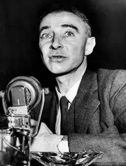 Physicist Prints: Dr. J. Robert Oppenheimer, former head of the Los Alamos