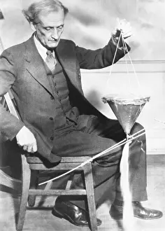 Atmospheric Prints: Dr. Jean Piccard, stratosphere balloonist demonstrated automatic ballast release