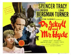 Shadow Prints: DR. JEKYLL AND MR. HYDE, Lana Turner, Spencer Tracy, Ingrid Bergman, 1941