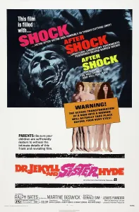 Murder Prints: DR. JEKYLL AND SISTER HYDE, US poster art, 1971