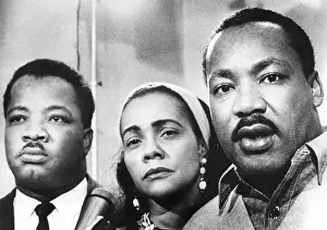 Speaking Prints: Dr. Martin Luther King (right)
