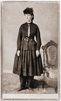 Physicians Prints: Dr. Mary Walker (1832-1919), was awarded the Medal of Honor for her Civil War medical service
