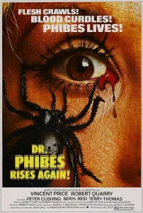 Blood Prints: DR. PHIBES RISES AGAIN, (aka DR. PHIBES RISES AGAIN!'), 1-sheet poster art, 1972