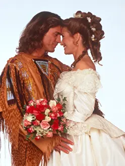 Wedding Dress Prints: DR. QUINN, MEDICINE WOMAN, Joe Lando, Jane Seymour, 1993-1998