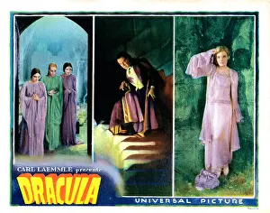 Chandler Prints: DRACULA, left panel: Geraldine Dvorak