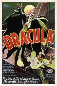 Cape Prints: DRACULA, poster art, 1931