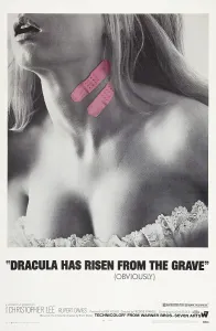 Images Dated 14th June 2013: DRACULA HAS RISEN FROM THE GRAVE, US poster art, 1968