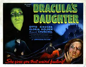 Title Card Prints: DRACULA'S DAUGHTER, from left