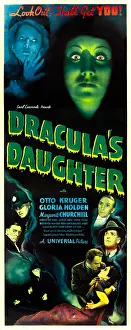 Holden Prints: DRACULA'S DAUGHTER, top from left: Marguerite Churchill