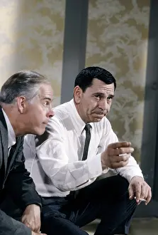 1960s Tv Prints: DRAGNET 1967, (aka DRAGNET), from left, Henry Morgan, Jack Webb, 1967-70 (1967 photo)
