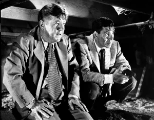 Jack Prints: DRAGNET, from left, Ben Alexander, Jack Webb, 1951-59