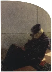 Overcoat Prints: Dream and Reality, by Angelo Morbelli
