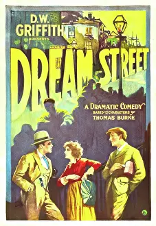 Griffith Prints: DREAM STREET, left to right: Ralph Graves, Carol Dempster, Charles Emmett Mack, 1921