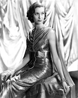 Metallic Dress Prints: THE DRUM, (aka DRUMS), Valerie Hobson, 1938
