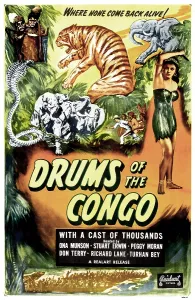 Attacking Prints: DRUMS OF THE CONGO, US poster, Dorothy Dandridge, 1942