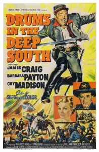 Images Dated 3rd September 2014: DRUMS IN THE DEEP SOUTH, US poster art