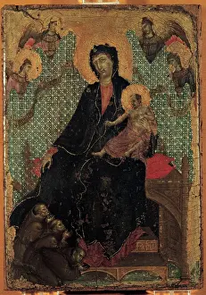 Decorative Objects Prints: Duccio di Buoninsegna, Madonna of the Franciscans