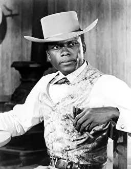 Poitier Prints: DUEL AT DIABLO, Sidney Poitier, 1966