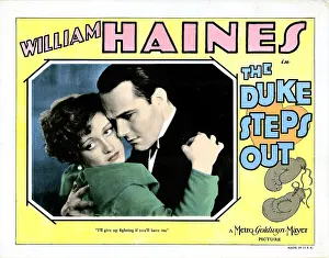 Embracing Prints: THE DUKE STEPS OUT, US lobbycard, Joan Crawford, William Haines, 1929