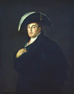 Lcgr1605 Prints: The Duke of Wellington, by Francisco de Goya studio, 1812, Spanish painting, oil on canvas