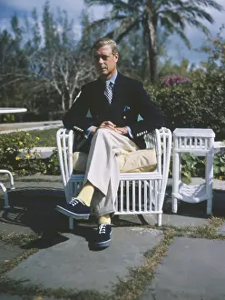 Hereditary Prints: Duke of Windsor, the former King Edward VIII of England