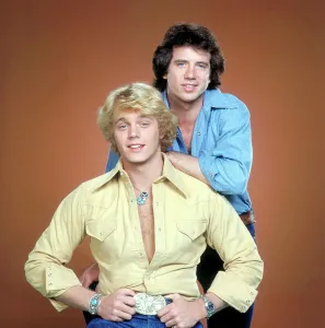 Cbstvb Prints: THE DUKES OF HAZZARD, Tom Wopat(t), John Schneider (b), 1979-1985