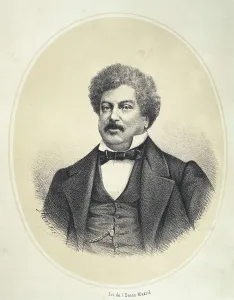 Insidesportrait Prints: DUMAS, Alexandre (1802-1870). Portrait od Alexandre Dumas