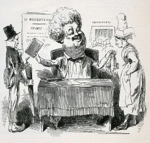 Alexandre 1802 1870 Prints: DUMAS, Alexandre (1802-1870). Writer's caricature
