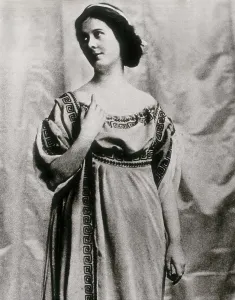 Duncan Prints: DUNCAN, Isadora (1878-1927). Portrait of the ballerina