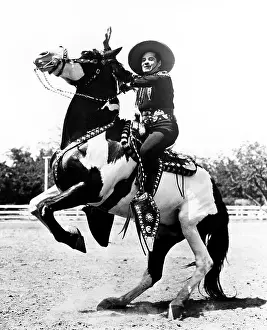 Movpor15 Prints: Duncan Renaldo, who played The Cisco Kid in 8 films (1945-50) and on TV (1950-56)