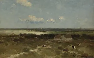 Seaside Prints: Dune landscape, Johan Hendrik Weissenbruch