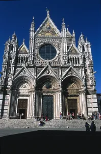 Cathedrals Prints: Duomo di Siena. 1150-1380. ITALY