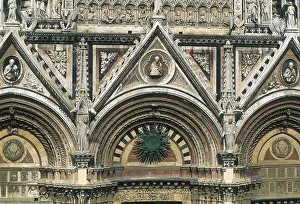 Tuscan Prints: Duomo di Siena. 1150-1380. ITALY