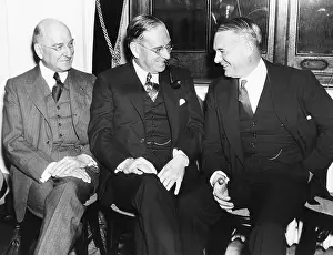 Industrialists Prints: DuPonts and their lawyer at Munitions probe