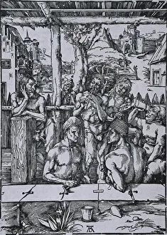 Homosexual Prints: DURER, Albrecht (1471-1528). The Men's bath