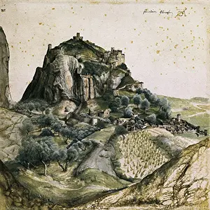 Watercolour Prints: DURER, Albrecht (1471-1528). View of the Arco Valley in the Tyrol