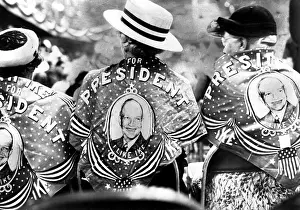 Politician Prints: Dwight D. Eisenhower supporters (Mrs)