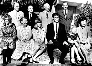 Mamie Prints: Dwight Eisenhower family portrait at El Dorado Country Club