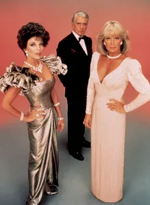 Tuxedo Prints: DYNASTY, Joan Collins, John Forsythe and Linda Evans as Alexis Carrington-Colby