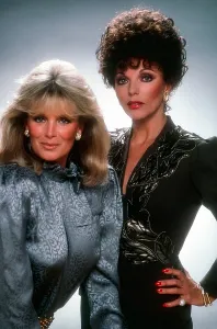 1980s Prints: DYNASTY, from left: Linda Evans, Joan Collins, (1982), 1981-89