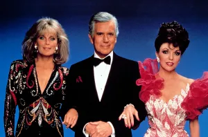 Tuxedo Prints: DYNASTY, Linda Evans, John Forsythe and Joan Collins as Blake Carrington