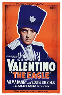 Rudolph Prints: THE EAGLE, US poster art, Rudolph Valentino, 1925