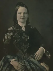 Ringlets Prints: Earliest known daguerreotype of Mary Lincoln was taken in 1846 or 1847 by Nicholas H